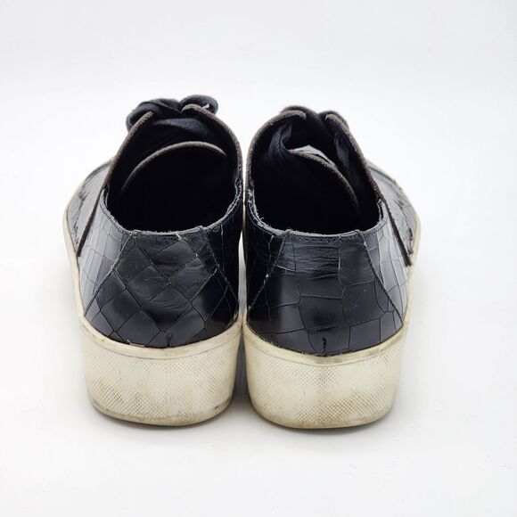 F-Troupe Butterfly Lace Up Snake Flatforms Size 41 - Picture 5 of 9